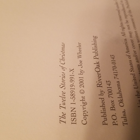 -💥Christmas stories by Joe wheeler 2001 - Picture 3 of 5